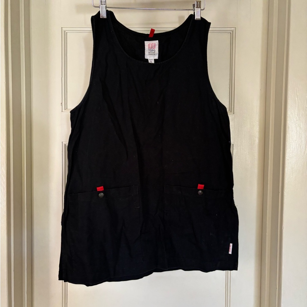topo designs black field tank size l